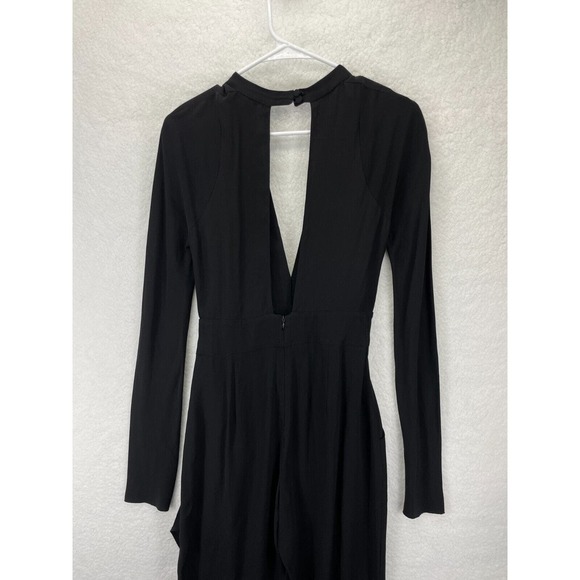 Bec & Bridge‎ Jumpsuit Women’s 8 Black Solid Sleeveless Open Back - Picture 12 of 14